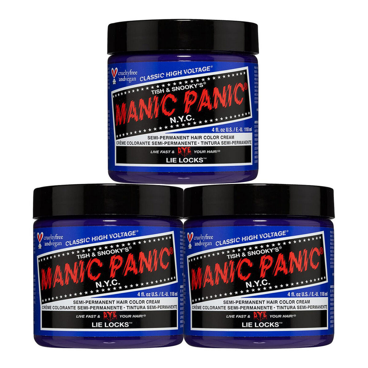 Trvalá farba Classic Manic Panic ‎HCR 11019 Lie Locks (118 ml)